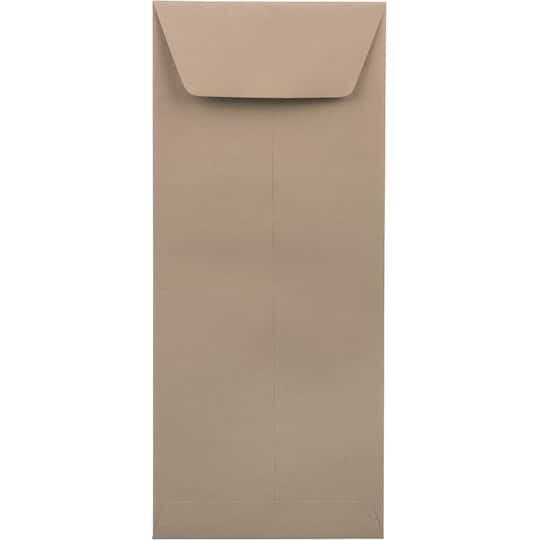 JAM Paper 4.75" x 11" Simpson Kraft Policy Envelopes